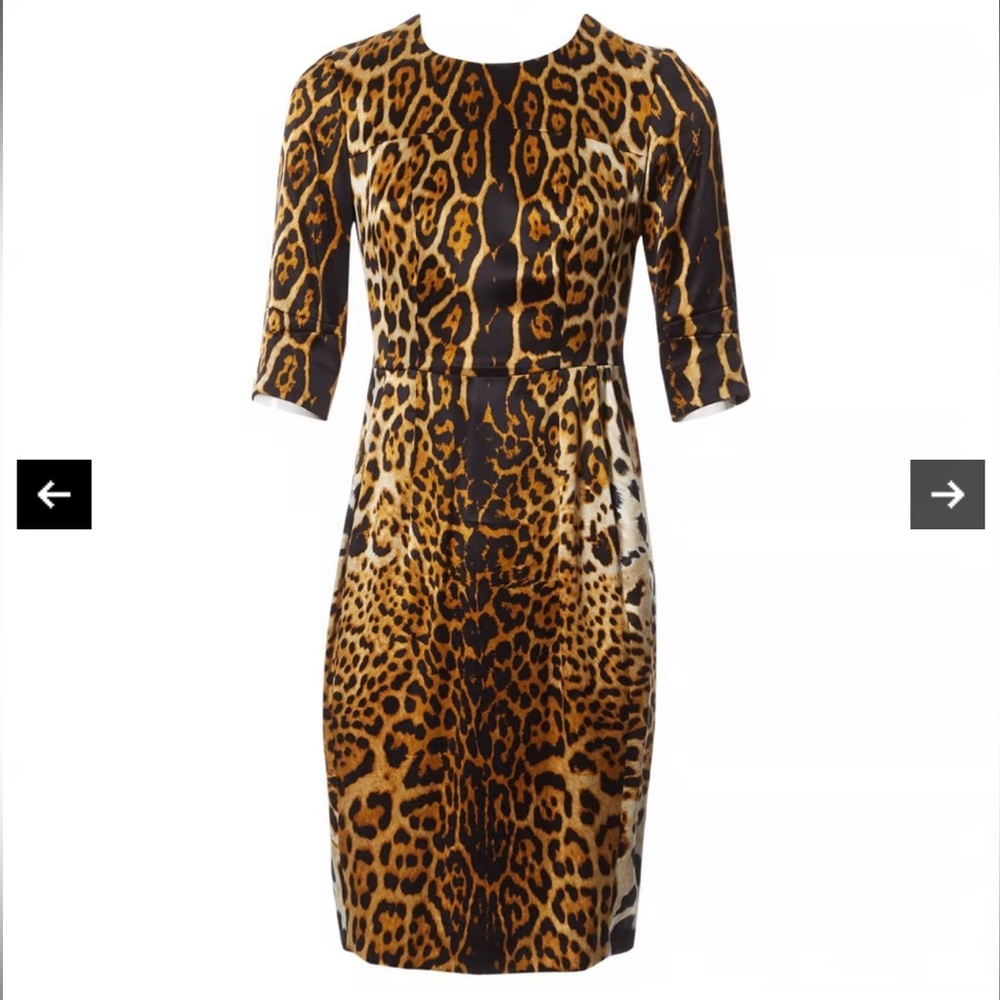 Yves Saint Laurent 100% silk dress